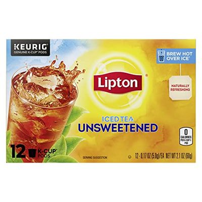 Lipton Iced Tea, 12 Count (Pack of 6)