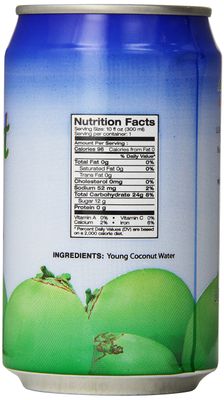 Amy &amp; Brian Coconut Water Original, 10 Fl Oz (Pack of 24)