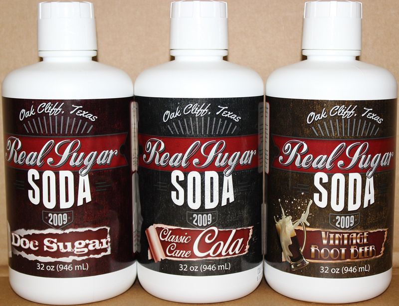 Real Sugar Cola Syrup - Small-Batch Craft Soda from Oak Cliff Beverage Works - 12 pack