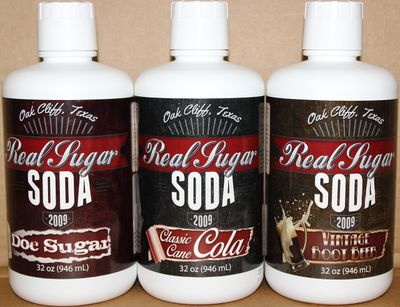 Real Sugar Cola Syrup - Small-Batch Craft Soda from Oak Cliff Beverage Works - 12 pack