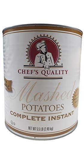 Chef&#39;s Quality: Mashed Potatoes Complete Instant 5.43 Lb.