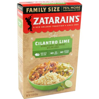 Zatarain&#39;s Family Size Cilantro Lime Rice, 15 oz