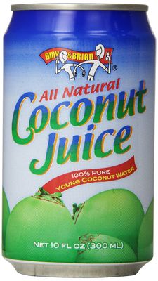 Amy &amp; Brian Coconut Water Original, 10 Fl Oz (Pack of 24)