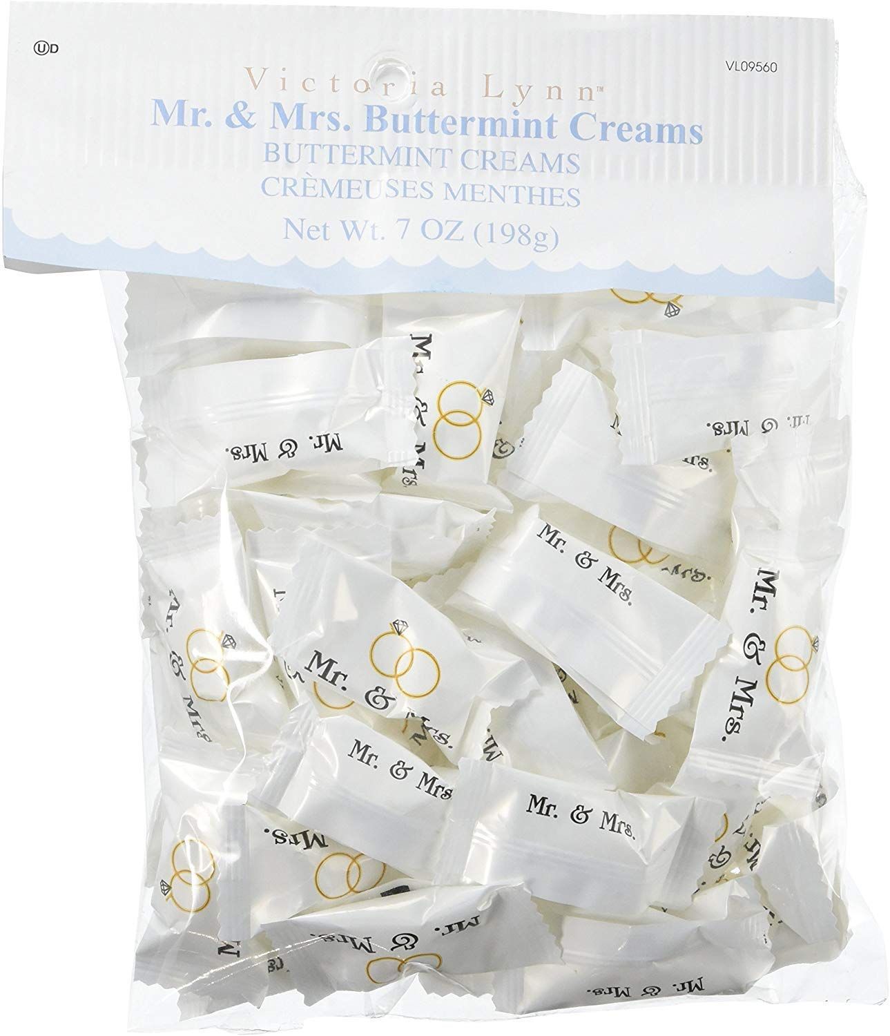 Darice Buttermints, Mr. and Mrs., 50 Pieces
