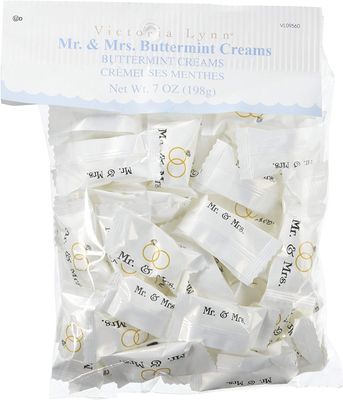 Darice Buttermints, Mr. and Mrs., 50 Pieces