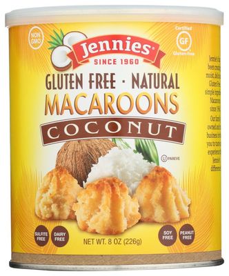 Jennies Coconut Macaroons - 8 Ounce (Pack of 2)