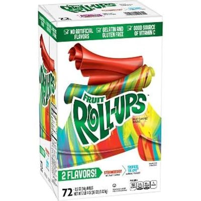 Blastin&#39; Berry Hot Colors Fruit Roll-Ups, 72 ct. SA