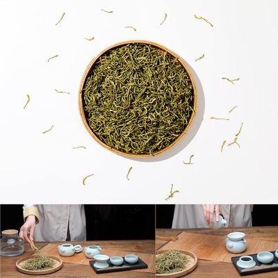Top Grade Fluff Honeysuckle Selection Tea 250g (8.81oz) - Dried Edible Honeysuckle Flowers for Hot Iced Healthy Tea Beverage