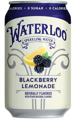 Waterloo Sparkling Water, Blackberry Lemonade Naturally Flavored, 12 Fl Oz Cans, Pack of 12 | Zero Calories | Zero Sugar or Artificial Sweeteners | Zero Sodium