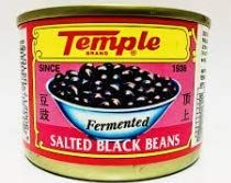 (Pack of 5) Temple Fermented Salted Black Beans 180g Can