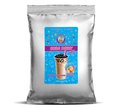 CARAMEL FRAP Boba/Bubble Tea Drink Mix Powder By Buddha Bubbles Boba (2.2 Pounds / 1 Kg)