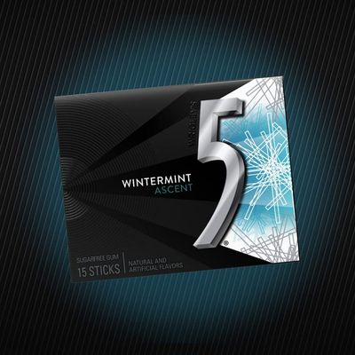 Wrigley's 5 Gum Wintermint Ascent, 10 Pack