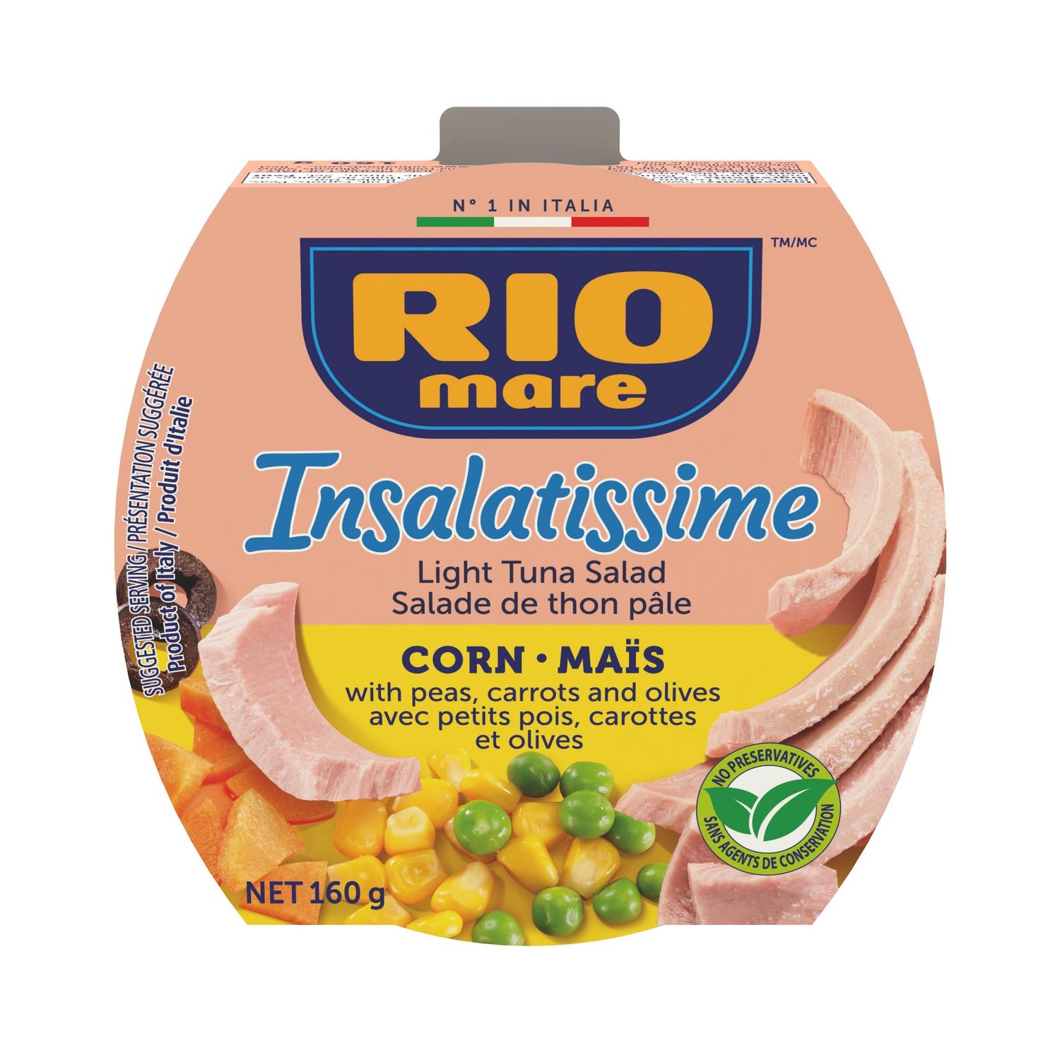 Rio Mare Insalatissime Sweetcorn and Tuna Salad 160g