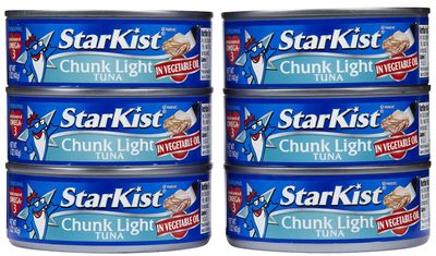 StarKist Chunk Light Tuna in Oil, 5 oz, 6 Pack - 6 pk.