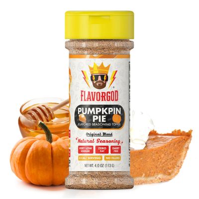 The Original Pumpkin Pie Spice Topper Seasoning Mix by Flavor God 113g