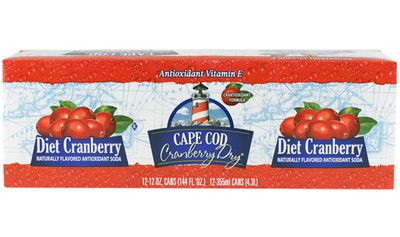 Polar Beverages Diet Cape Cod Cranberry, 12 Fluid Ounce (Pack of 12)