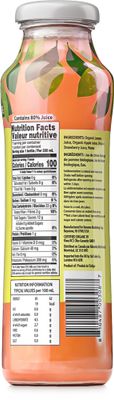 Heaven &amp; Earth Organic Strawberry Lemonade, 11.2oz (6 Pack) | Made with Real Lemons, Pure Fruit Juice, No added Sugar, Flavor, or Color | Non GMO