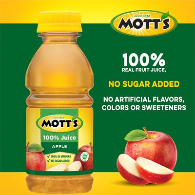 Organic Apple Is Mott's Apple Juice Good For You Mott's 100