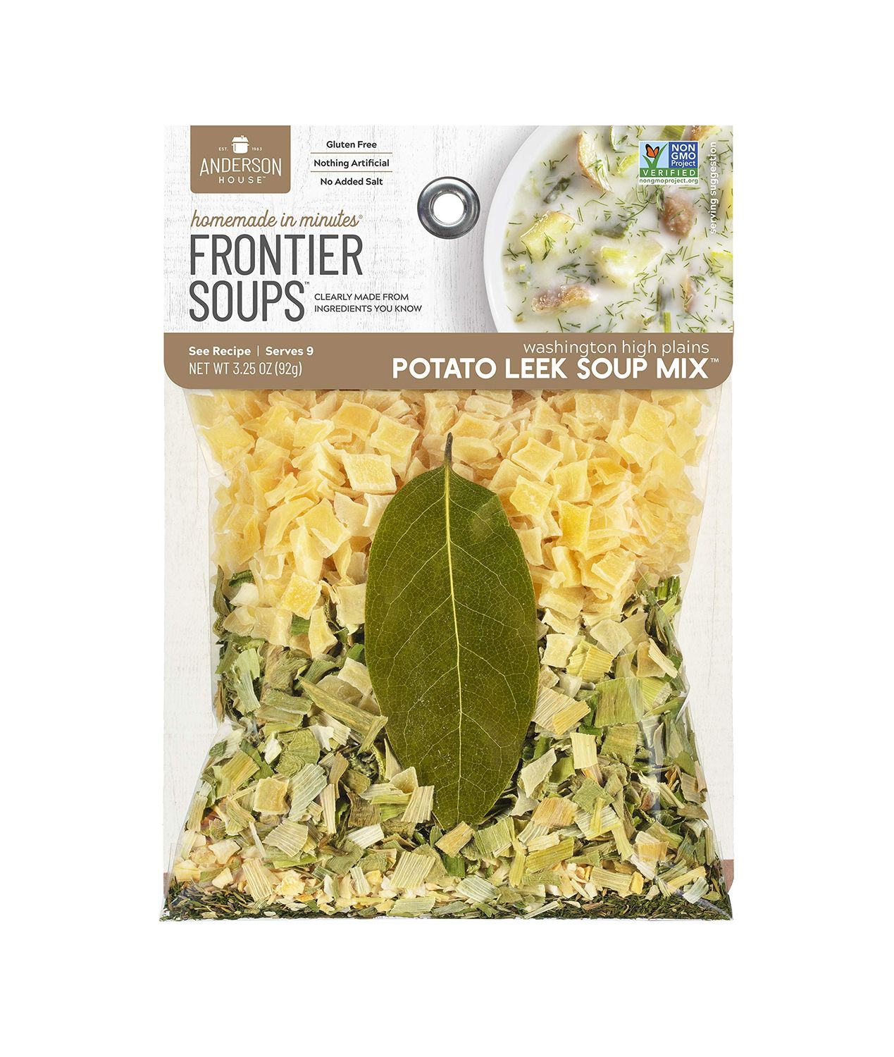 Frontier Soups, Potato Leek Soup Mix, 3.25 Ounce