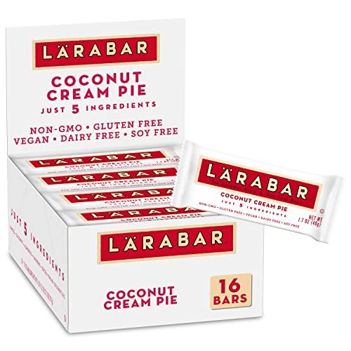 Larabar Coconut Cream Pie, Gluten Free Vegan Fruit &amp; Nut Bar, 16 Ct