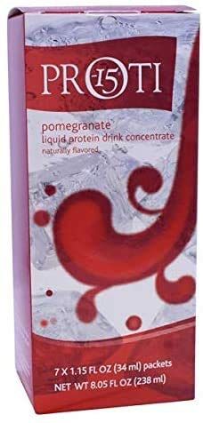 Proti Kind Liquid Protein Fruit Drink Concentrate - Proti-15 - 7 packets (Pomegranate)
