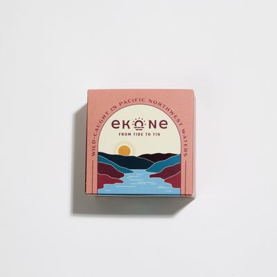 Ekone Smoked Coho Salmon (6 Pack), Wild Caught in Pacific Northwest Waters