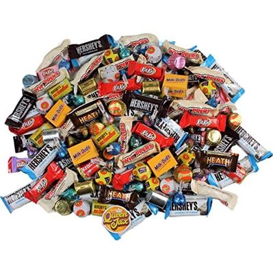 Assorted Chocolate Candy Variety Pack Bulk - 2 Lb Bulk Candy Chocolate Mix - Chocolate Candy Bulk - Chocolate - Bulk Candy Individually Wrapped Chocolate Candy Bars - Christmas Candy Bulk