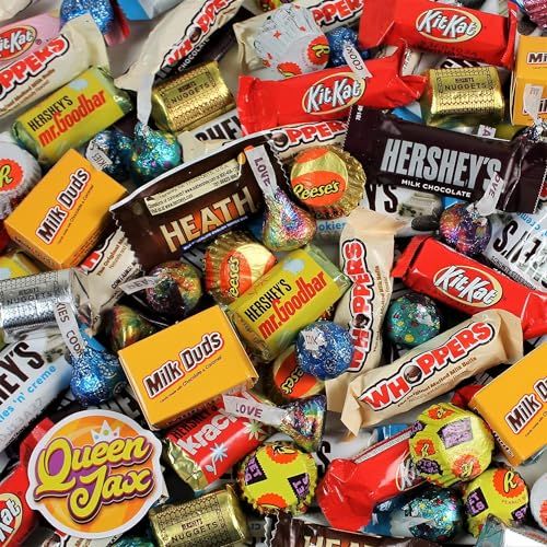 Assorted Chocolate Candy Variety Pack Bulk - 2 Lb Bulk Candy Chocolate Mix - Chocolate Candy Bulk - Chocolate - Bulk Candy Individually Wrapped Chocolate Candy Bars - Christmas Candy Bulk