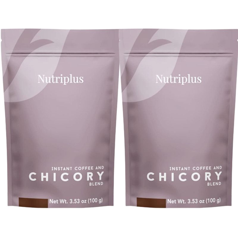 FARMASi Nutriplus Chicory Instant coffee &amp; chicory blend, a significant amount of prebiotic fiber for metabolism, improving the digestive system / 200GR