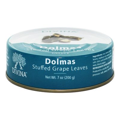 Divina, Stuffed Grape Leaves, Dolmas, 7 oz. (4 pack)