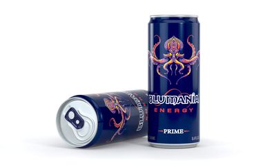 BLUMANIA ENERGY - PRIME, 8.4 Oz (Pack of 24), No Jitters, No Preservatives