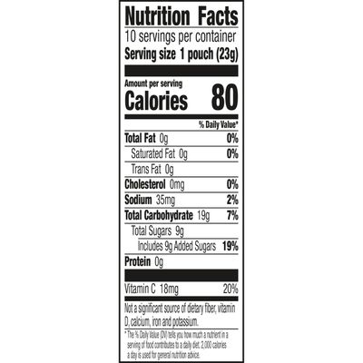 Gabby's Dollhouse Fruit Flavored Snacks, Treat Pouches, Gluten Free, 10 ct