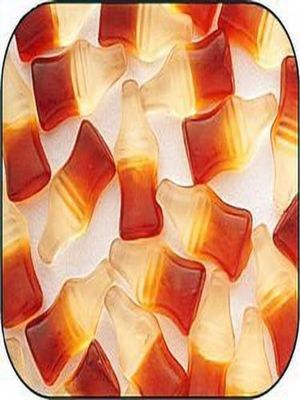 Haribo Gummi Gummy Happy Cola Bottles Candy 1 Pound Bag by Haribo