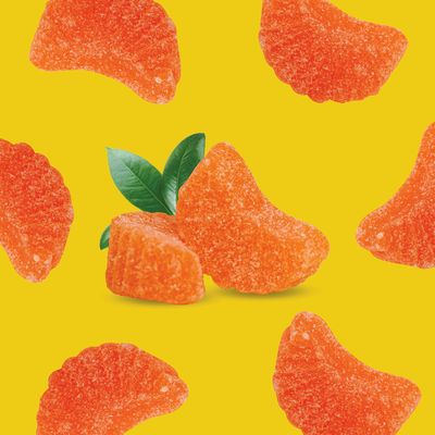Orange Slices Jelly Candy - Bulk Pack 2 Pounds - Old-Fashioned Sweets