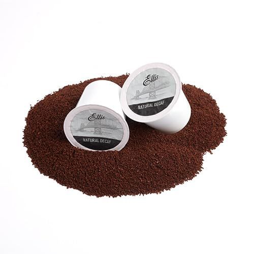 Ellis Coffee - Natural Decaf - Medium Roast - Single Serve Coffee Pods - 24 Coffee Pods