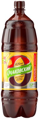 Imported Russian Rye Bread Soft Drink Kvass Ochakovskiy 2L/67.62oz - Ochakovo Kvas