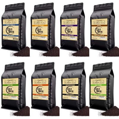 French Vanilla - Flavored Cold Brew Coffee Grounds - Inspired Coffee Co