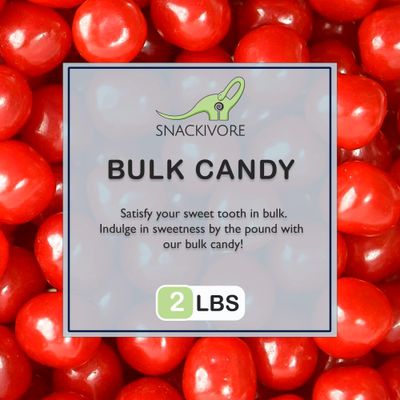 Cherry Sours Bulk 2LB Bag. Sour Cherry Candy, Sour Balls, Sour Hard Candy, Sour Balls Hard Candy, Sour Cherry Balls, Chewy Candy Bulk