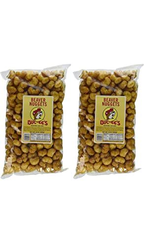 Buc-ees Beaver Nuggets Gluten-Free Sweet Corn Puff Snacks Bundle Pack of (2) 26 Ounces Total