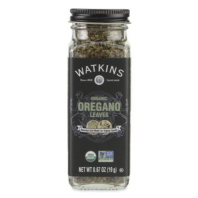 Watkins Gourmet Organic Spice Jar, Oregano Leaves, 0.67 Ounce