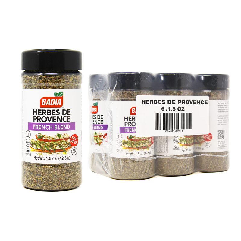 Badia Herbes De Provence French Blend, 1.5 Ounce (Pack of 6)