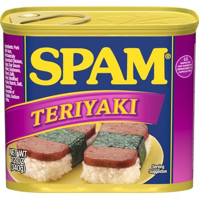 Spam Teriyaki, 12 Ounce Can (Pack of 12)