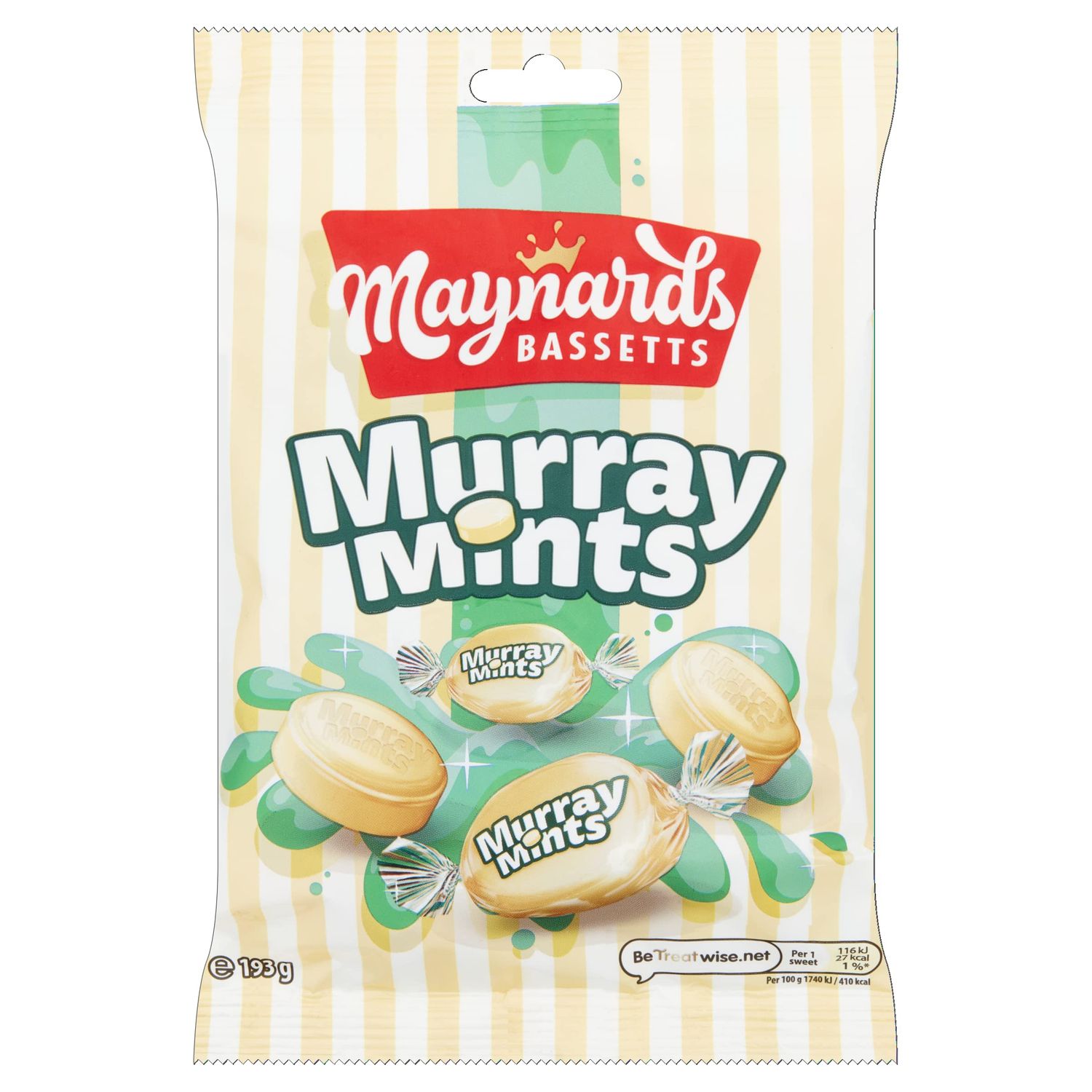 Bassetts Murray Mints 200 g (Pack of 12)