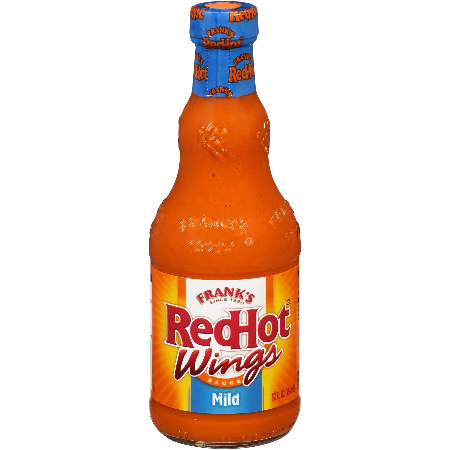 Frank&#39;s RedHot Mild Wings Sauce, 12 fl oz (Pack of 5)