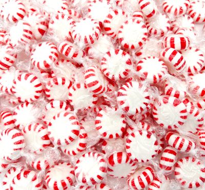 Starlight Peppermint Mints Christmas Hard Candy (2 Pound Bag - Approx. 150 Count)