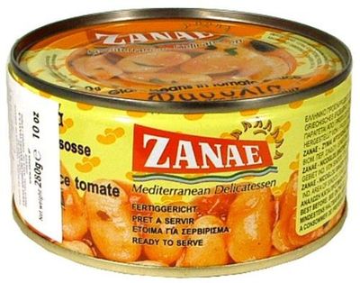 Giant Beans In Tomato Sauce - 10oz (280g) by Zanae