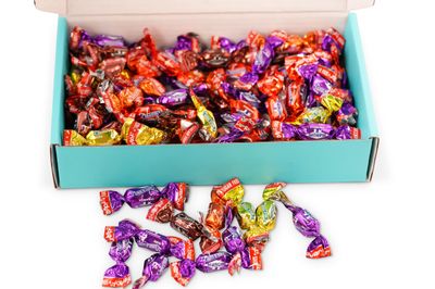 Andy Anand Sugar-free Fruit Flavored Hard Candy - Keto &amp; Diabetic-friendly Assorted Candy - Italian 85pc Mega Pack Candy - Gluten Free Candy with No Artificial Flavors or Dyes - Made in Italy (7 Oz)