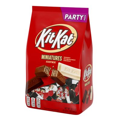 KIT KAT Party Miniatures Pack Bag, 32.1 oz.