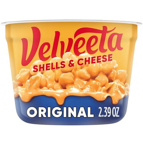 Velveeta Shells &amp; Cheese Original Microwaveable Shell Pasta &amp; Cheese Sauce, 2.39 oz Cup