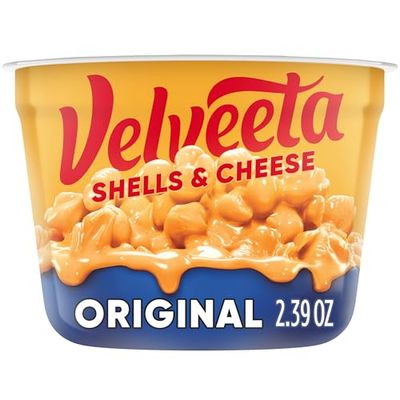 Velveeta Shells &amp; Cheese Original Microwaveable Shell Pasta &amp; Cheese Sauce, 2.39 oz Cup